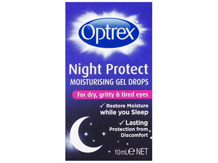 Optrex Night Protect Gel Eye Drops 10ml