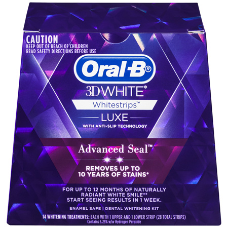 Oral-B 3D White Luxe Advance Seal 14 Whitening Treatments