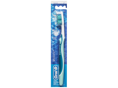 Oral-B 3D White Medium Manual Toothbrush 1 Pack
