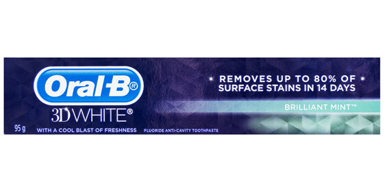 Oral-B 3D White Toothpaste Brilliant Mint 95g