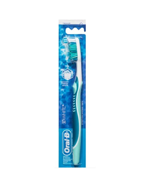 ORAL B 3DWhite Medium Toothbrush