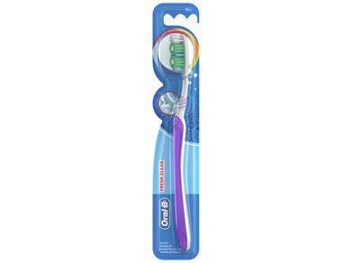 Oral-B All Rounder Fresh Clean Soft Manual Toothbrush 1 Pack