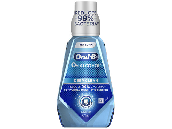 Oral-B Deep Clean Mouthwash 500 ml 