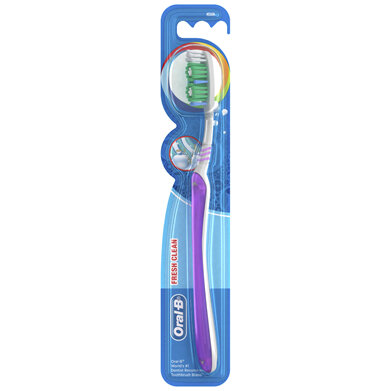 Oral-B Fresh Clean Toothbrush Medium 1 Pack