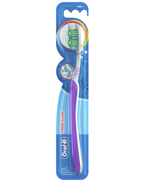 Oral-B Fresh Clean Toothbrush Medium 1 Pack