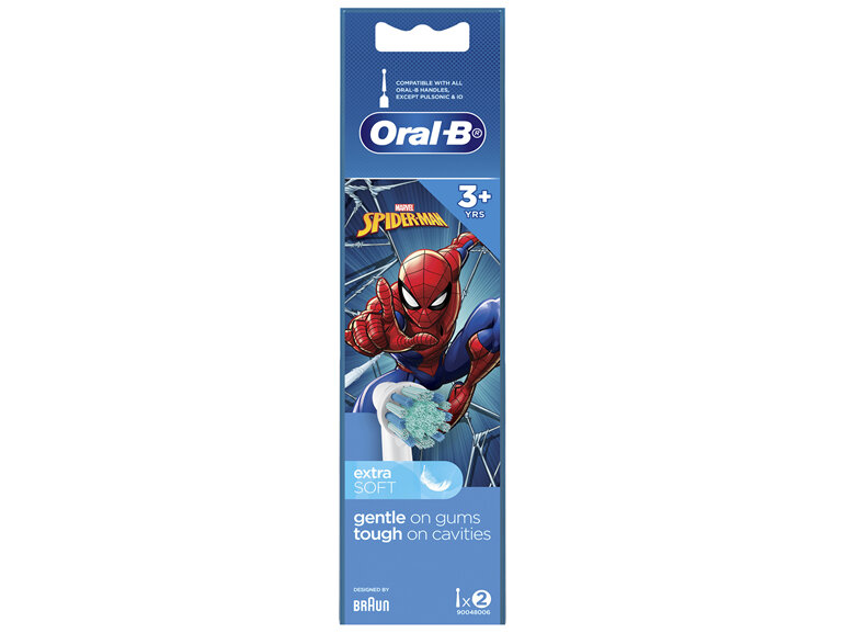 Oral-B Kids Spiderman 3+ Years Brush Head 2 Count