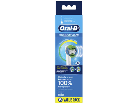 Oral-B Precision Clean Replacement Brush Heads 6ct