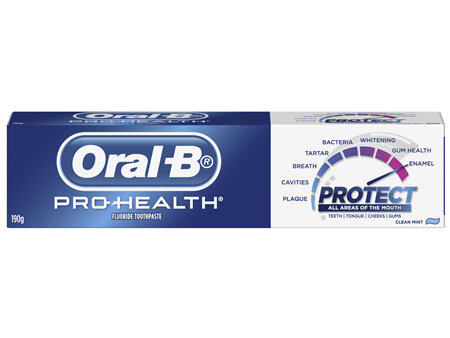 Oral-B Pro-Health Protect Clean Mint Fluoride Toothpaste 190g