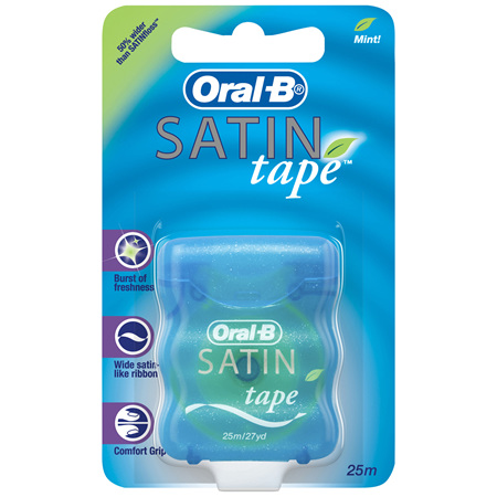 Oral-B Satin tape Mint Dental Floss 25m