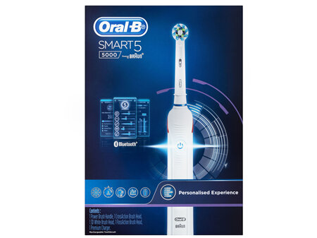 Oral-B Smart 5 5000 White Electric Toothbrush