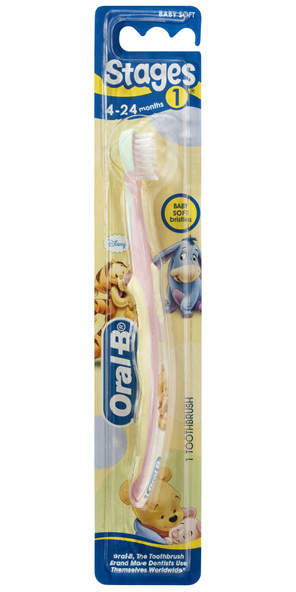 Oral-B Stages 1 4-24 Months Disney Baby Toothbrush 1 count