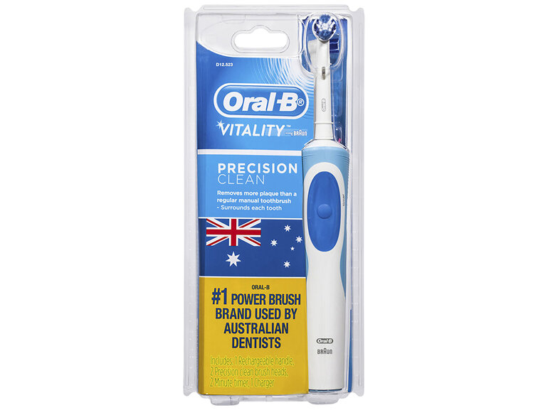 Oral-B Vitality Precision Clean White Electric Toothbrush with charger