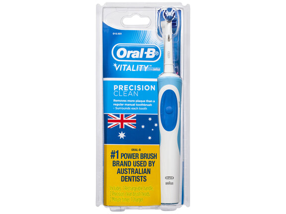 Oral-B Vitality Precision Clean White Electric Toothbrush with charger