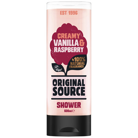 Original Source Creamy Vanilla & Raspberry Shower 500mL