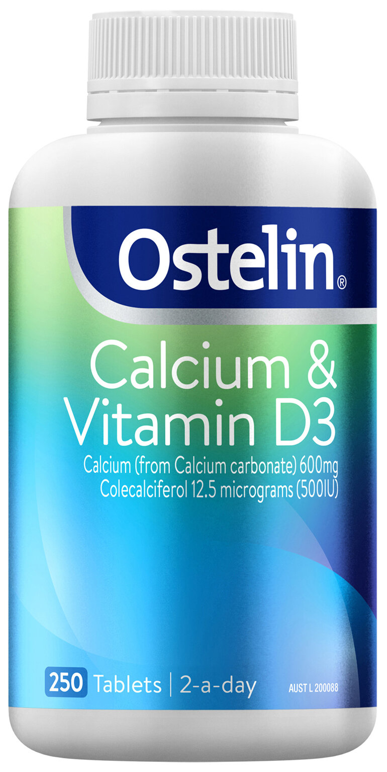 Ostelin Calcium & Vitamin D3 250 Tablets