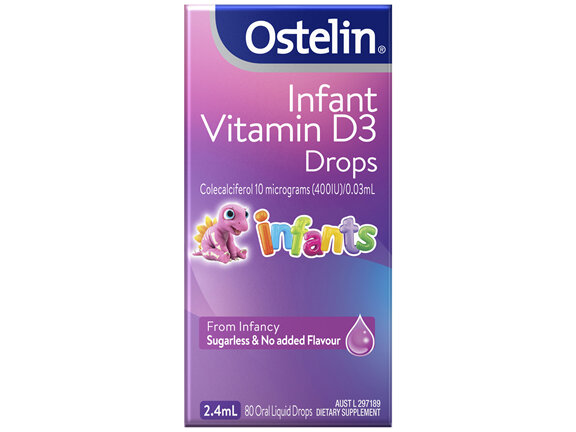 Ostelin Infant Vitamin D3 Drops 2.4mL