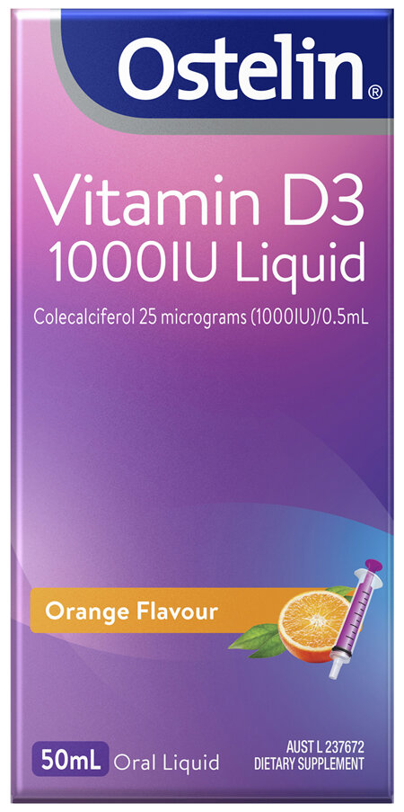 Ostelin Vitamin D3 1000IU Liquid