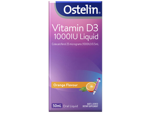 Ostelin Vitamin D3 1000IU Liquid