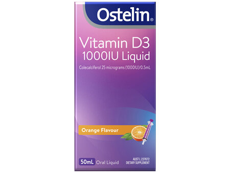 Ostelin Vitamin D3 Liquid 50mL