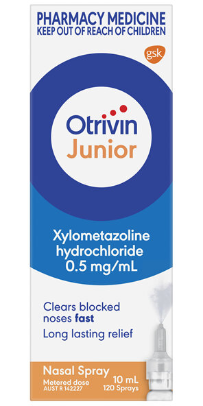 Otrivin Junior Nasal Spray, for Blocked Nose 10mL