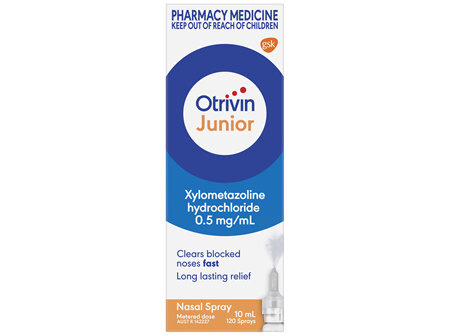 Otrivin Junior Nasal Spray, for Blocked Nose 10mL