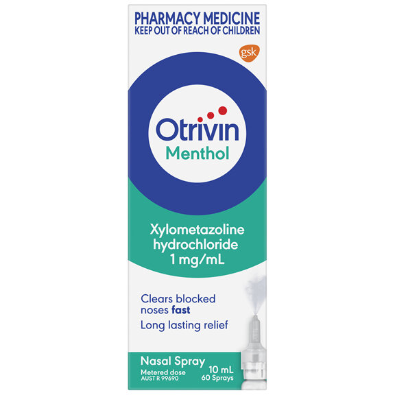 Otrivin Menthol Nasal Spray 10ml