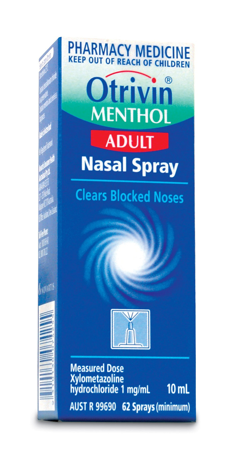 Otrivin Menthol Nasal Spray Adult