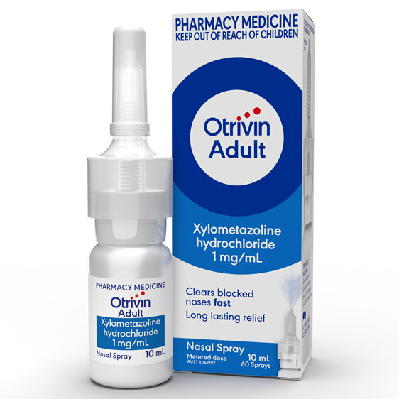 Otrivin Nasal Spray Adult 10ml