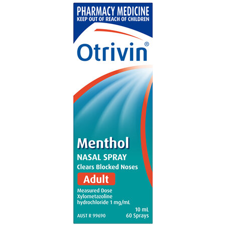 Otrivin Nasal Spray Menthol Adult 10mL