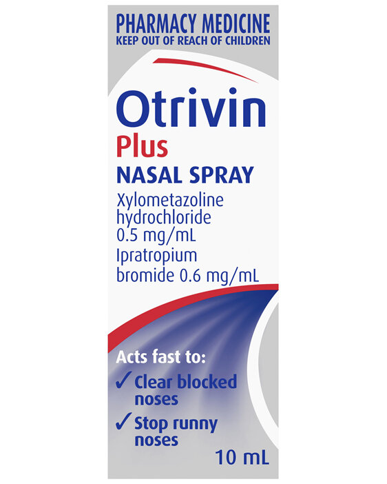 Otrivin Plus Spray 10Ml