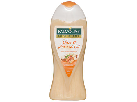 Palmolive Body Butter Shea & Almond Oil Moisturising Body Wash Recyclable 400mL