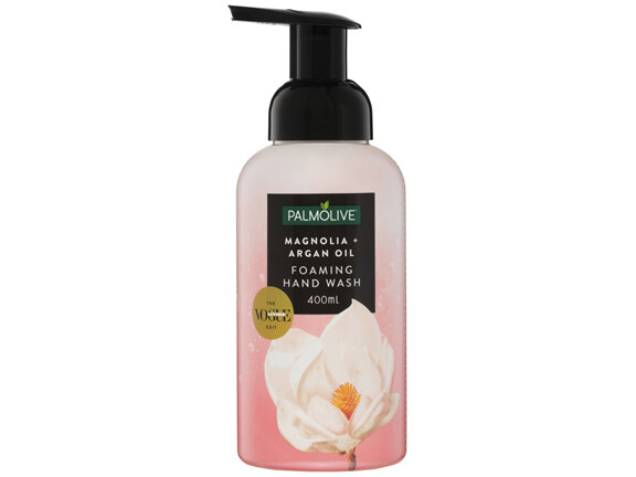 Palmolive Foaming Hand Wash Soap 400mL, Magnolia and Argan Oil Pump, Recyclable Bottle