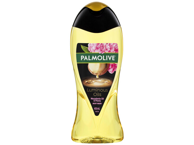 Palmolive Luminous Oils Body Wash 400mL, Northern Rivers Macadamia Oil & Peony, Nourish and Glow