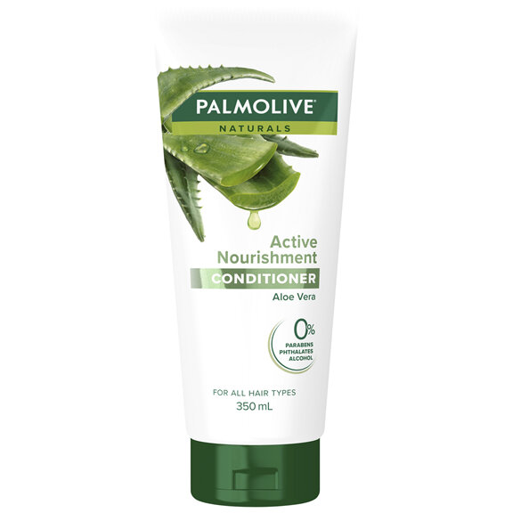 Palmolive Naturals Hair Conditioner, 350mL, Active Nourishment with Natural Aloe Vera Extract, For