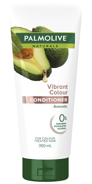 Palmolive Naturals Hair Conditioner, 350mL, Avocado, Vibrant Colour, For Colour Treated Hair, No