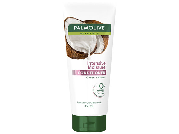 Palmolive Naturals Hair Conditioner, 350mL, Intensive Moisture with Coconut Cream, For Dry or