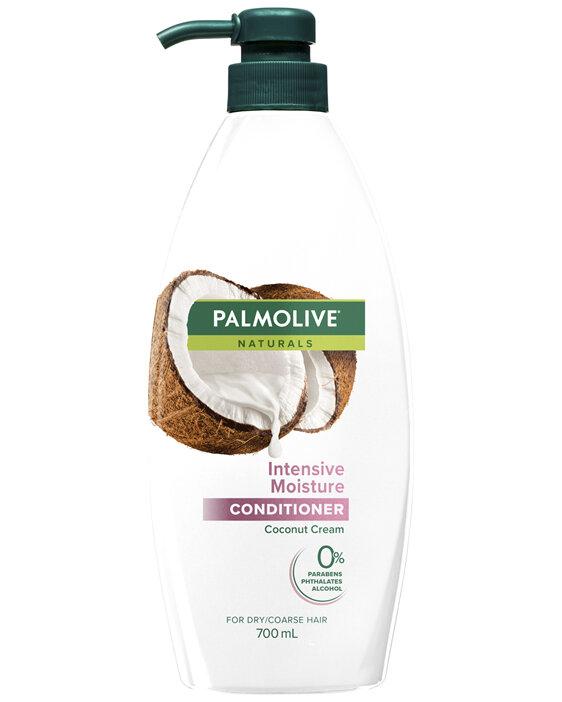 Palmolive Naturals Hair Conditioner, 700mL, Intensive Moisture with Coconut Cream