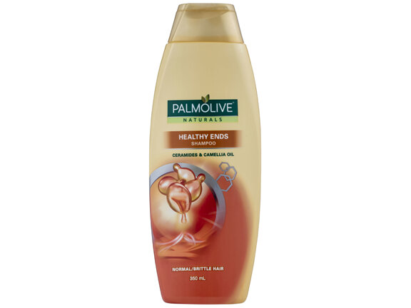 Palmolive Naturals Hair Shampoo Healthy Ends Ceramides & Camellia Oil for Normal/Brittle Hair 350mL