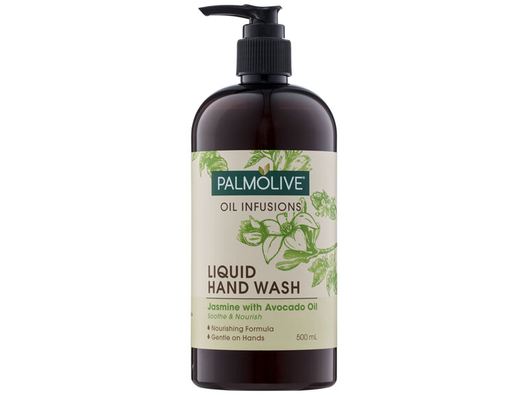 Palmolive Oil Infusions Liquid Hand Wash Soap Soothe & Nourish Jasmine with Avocado Oil Pump