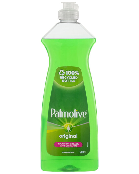 Palmolive Regular Dishwashing Liquid, 500mL, Original, Tough on Grease