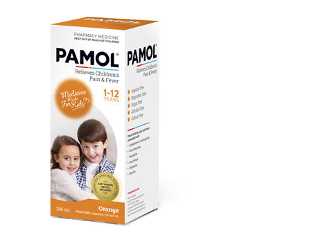 PAMOL All Ages Orange C/F 200ml