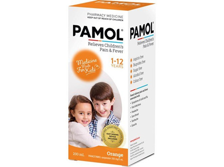 Pamol Child Liquid Orange 200ml