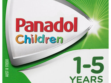 Panadol Children 1-5 years Colourfree Suspension, Orange Flavour, 100ml