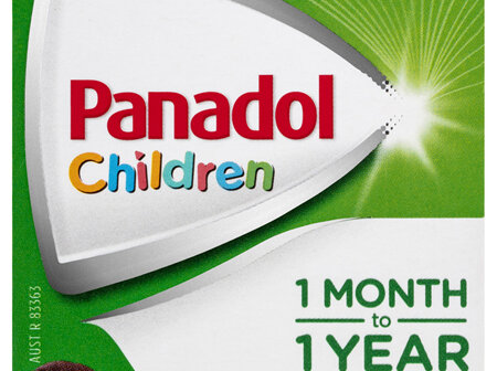 Panadol Children 1 Month – 1 Year Baby Drops with Dosing Device, Fever & Pain Relief, 20 mL