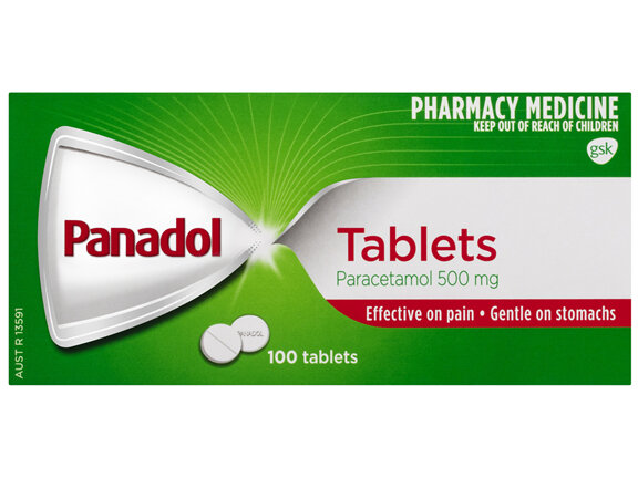 Panadol for Pain Relief, Paracetamol - 500mg 100 Tablets