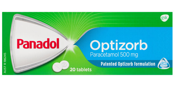 Panadol Optizorb 20 Tablets