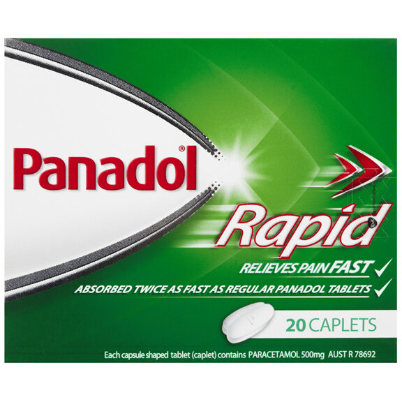 Panadol Rapid 20 Caplets