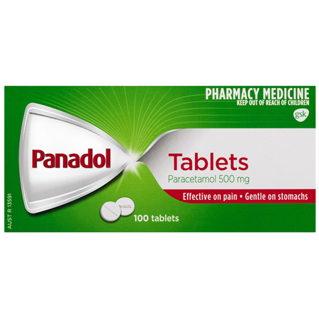 Panadol Tablets 100 Pack