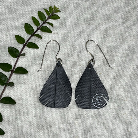 Parsons earrings with stamp