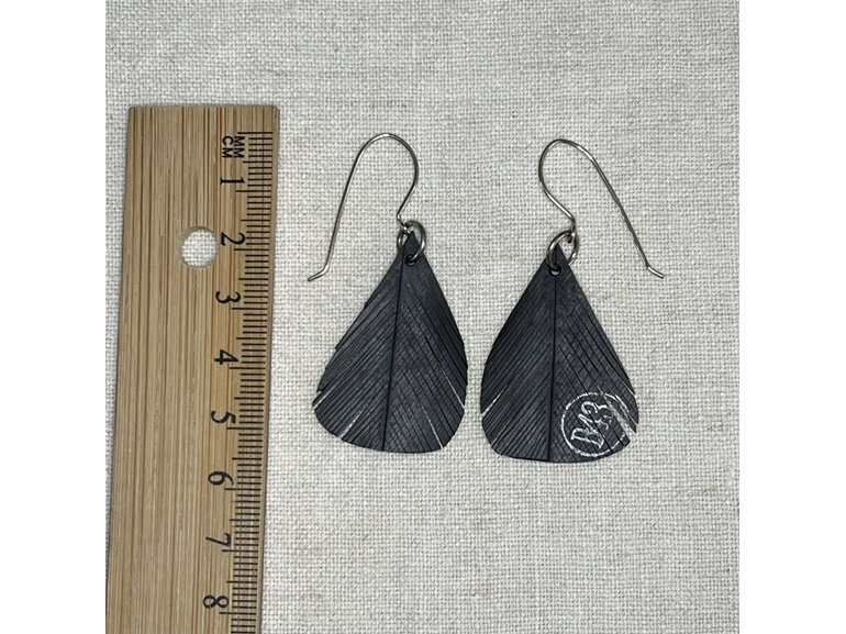 Parsons earrings with stamp